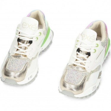 Tênis feminino EXE modelo D19060817 BLANCO