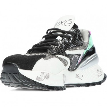 Tênis feminino EXE modelo D19060817 NEGRO