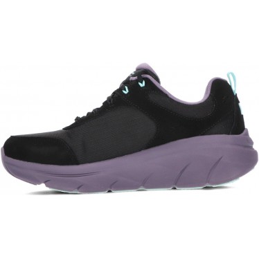 Sapatilhas femininas SKECHERS 150108 walker BLACK_MULTI
