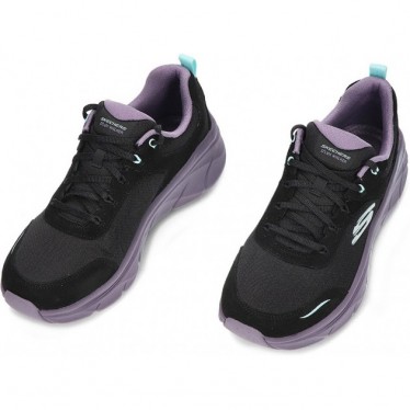 Sapatilhas femininas SKECHERS 150108 walker BLACK_MULTI