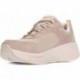 Sapatilhas femininas SKECHERS 150108 walker TAUPE_ORANGE