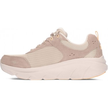 Sapatilhas femininas SKECHERS 150108 walker TAUPE_ORANGE