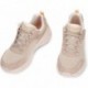 Sapatilhas femininas SKECHERS 150108 walker TAUPE_ORANGE