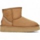 Botas australianas femininas MTNG 48968 NUEZ_CUERO