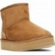 Botas australianas femininas MTNG 48968 NUEZ_CUERO