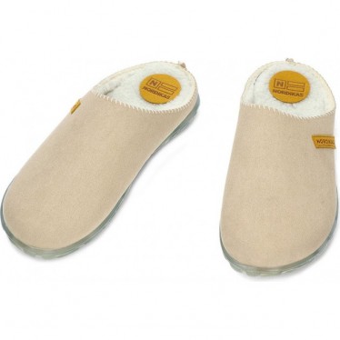 Chinelos femininos de neve NORDIKAS 2280 SUEDE_ARENA