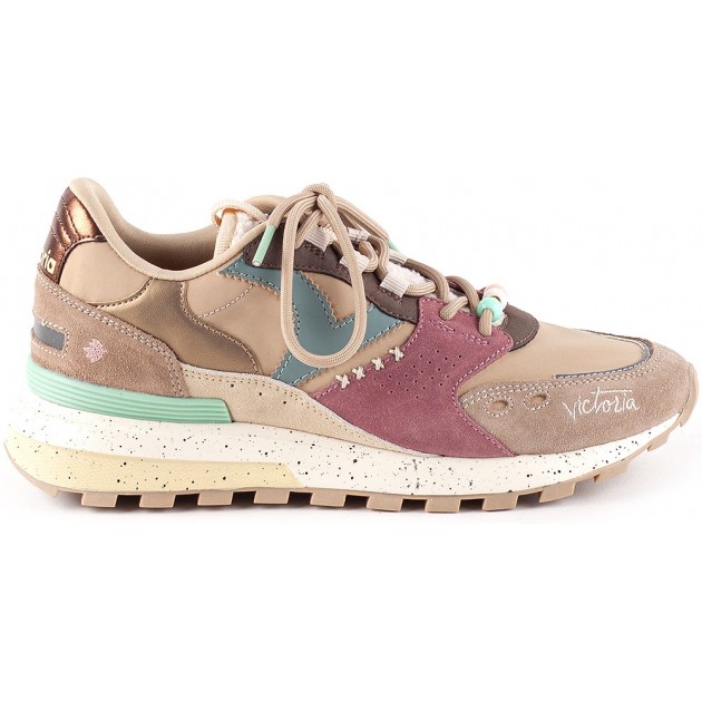 Tênis Victoria 1156109 Luna Camurça BEIGE