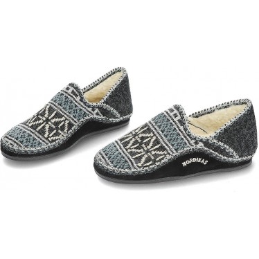 NORDIKAS CLASSIC CAB 3002 SLIPPERS NEGRO