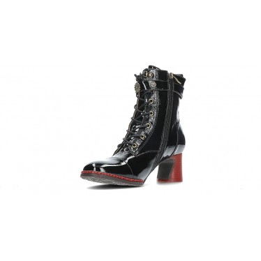 Botins femininos LAURA VITA Incao 10 NEGRO