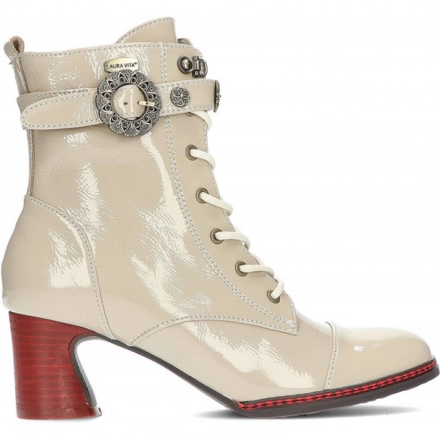 Botins femininos LAURA VITA Incao 10 BEIGE Botins femininos LAURA VITA Incao 10 BEIGE