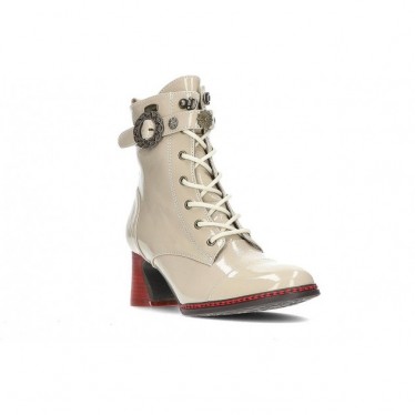 Botins femininos LAURA VITA Incao 10 BEIGE