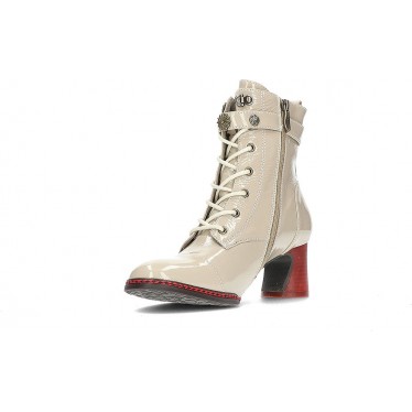 Botins femininos LAURA VITA Incao 10 BEIGE