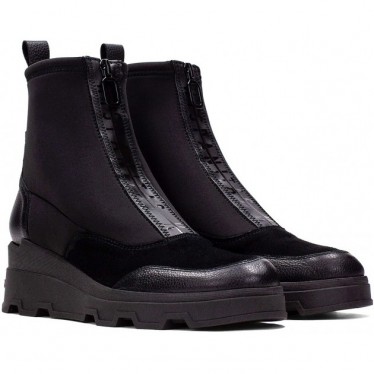 Botins com sola volumosa HISPANITAS Florencia HI243711 BLACK_C002