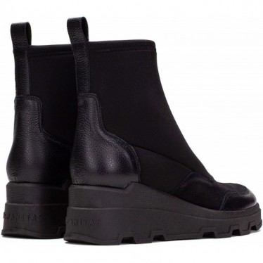 Botins com sola volumosa HISPANITAS Florencia HI243711 BLACK_C002