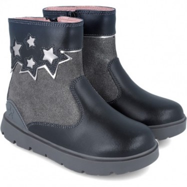 Botas de menina biomecânica 241213 estrelas NEGRO_A054
