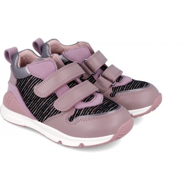 Biomecânica 241220 Tênis urbanos para meninas OLD_ROSE_B409