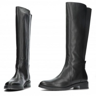 Botas altas femininas Wonders C-5480 Corina NEGRO