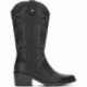 Botas femininas MTNG 59794 Tanubis BLACK