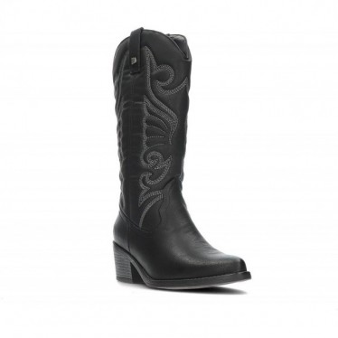 Botas femininas MTNG 59794 Tanubis BLACK