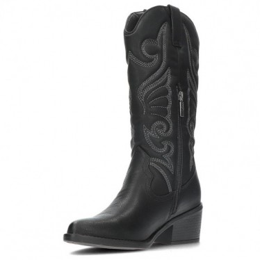Botas femininas MTNG 59794 Tanubis BLACK