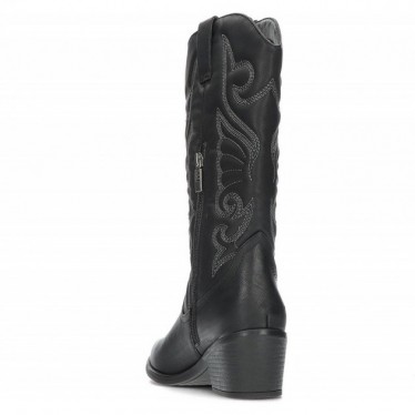 Botas femininas MTNG 59794 Tanubis BLACK