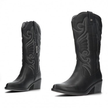 Botas femininas MTNG 59794 Tanubis BLACK