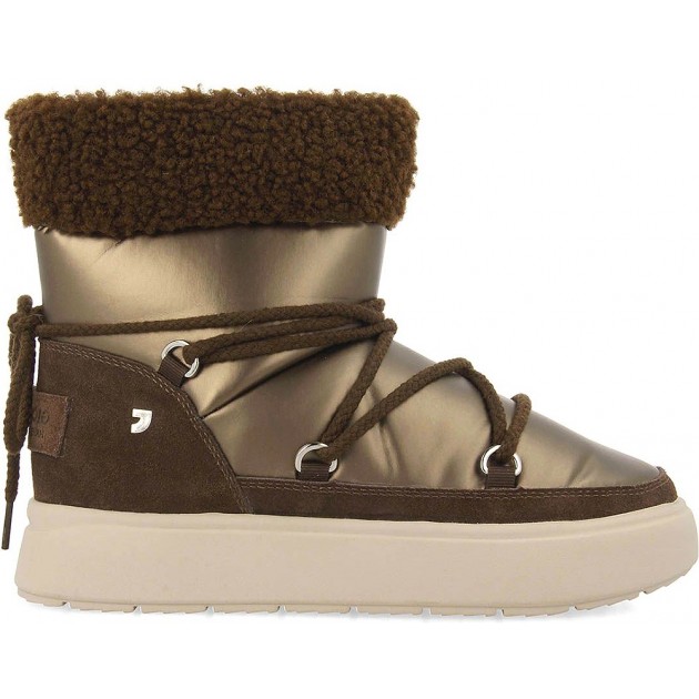 Botas metálicas estilo après ski GIOSEPPO WOLCOTT 73283 MARRON Botas metálicas estilo après ski GIOSEPPO WOLCOTT 73283 MARRON