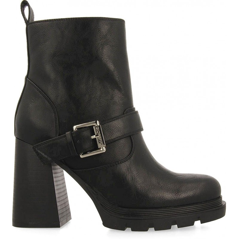 Botas estilo biker com salto GIOSEPPO SIOFOK 73400 NEGRO