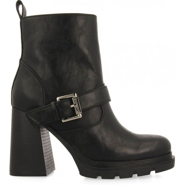 Botas estilo biker com salto GIOSEPPO SIOFOK 73400 NEGRO Botas estilo biker com salto GIOSEPPO SIOFOK 73400 NEGRO
