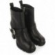 Botas estilo biker com salto GIOSEPPO SIOFOK 73400 NEGRO