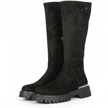 GIOSEPPO ENYING botas de veludo 73203 NEGRO