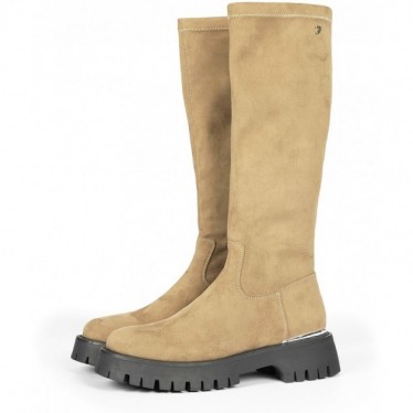 GIOSEPPO ENYING botas de veludo 73203 TAUPE