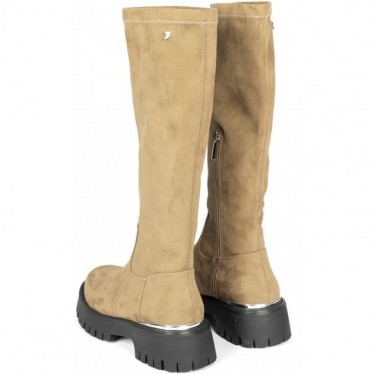 GIOSEPPO ENYING botas de veludo 73203 TAUPE