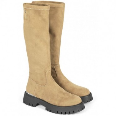 GIOSEPPO ENYING botas de veludo 73203 TAUPE