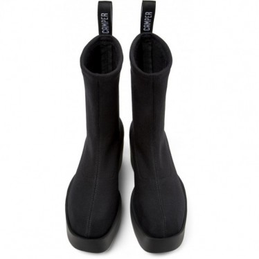 Botas femininas Camper K400753 Billie TENCEL BLACK_001