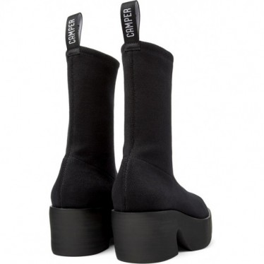 Botas femininas Camper K400753 Billie TENCEL BLACK_001