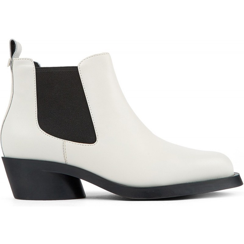 Botins femininos Camper K400717 Bonnie WHITE_007