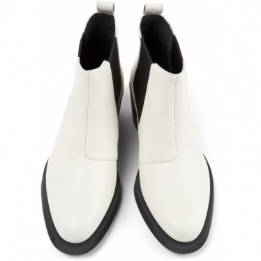 Botins femininos Camper K400717 Bonnie WHITE_007