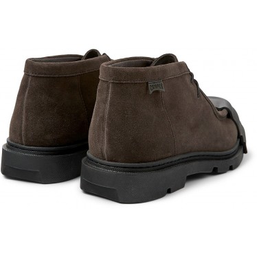 Botins masculinos Camper K300475 Junction MARRON_001