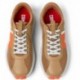 Calçado desportivo feminino Camper K201614 Atenas Balls TAUPE_ORANGE_010