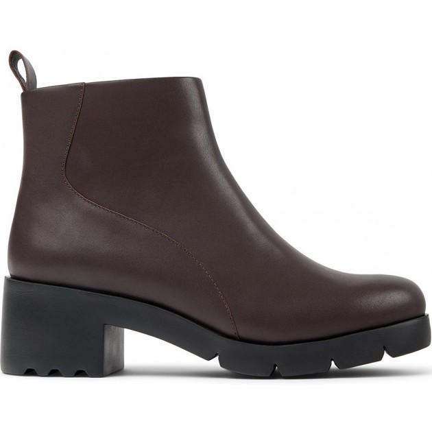 CAMPER WANDA ANKLE BOOTS K400228 DARK_BROWN_009 CAMPER WANDA ANKLE BOOTS K400228 DARK_BROWN_009