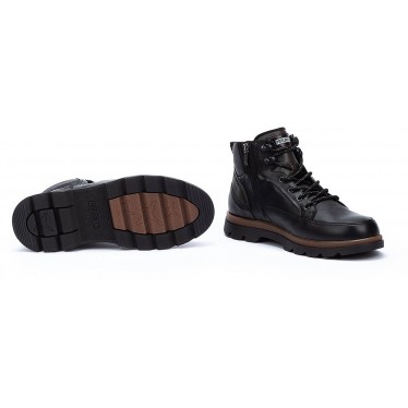 Botins masculinos Pikolinos M3M-8107C1 Vigo BLACK