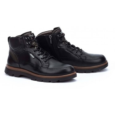 Botins masculinos Pikolinos M3M-8107C1 Vigo BLACK