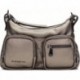 Bolsa de ombro feminina Hispanitas BI243525 Samba BASALTO