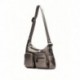 Bolsa de ombro feminina Hispanitas BI243525 Samba BASALTO
