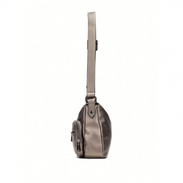 Bolsa de ombro feminina Hispanitas BI243525 Samba BASALTO