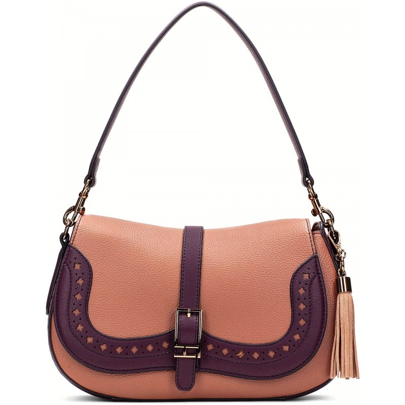 Bolsa de ombro HISPANITAS BI243536 ALMOND_C002