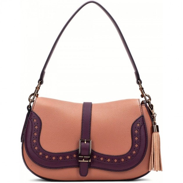 Bolsa de ombro HISPANITAS BI243536 ALMOND_C002 Bolsa de ombro HISPANITAS BI243536 ALMOND_C002