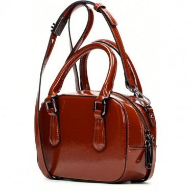 Bolsa de ombro feminina HISPANITAS BI243538 CUERO_C003