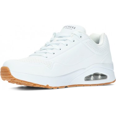 ESPORTES SKECHERS UNO STAND ON AIR 52458 WHITE